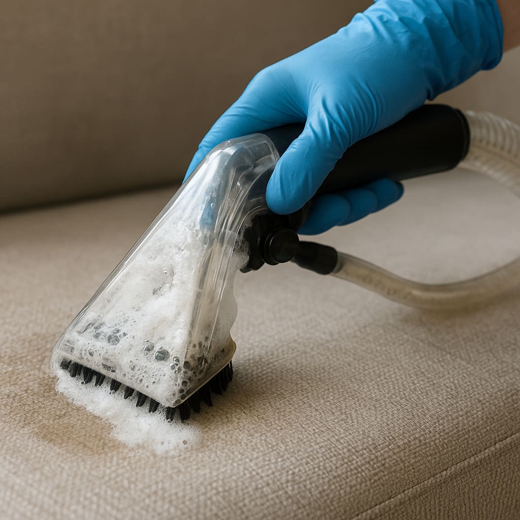 Sofa shampooing